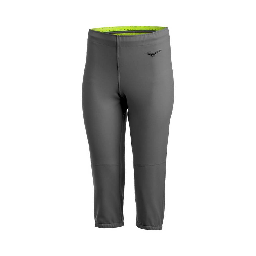 Pantalones Mizuno Stretch - Unbelted Mujer Gris Baratas OWTH-50437